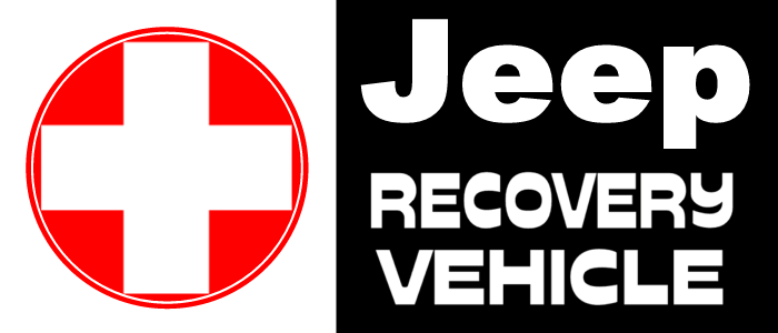 Jeep recovery vehicle stickers #4